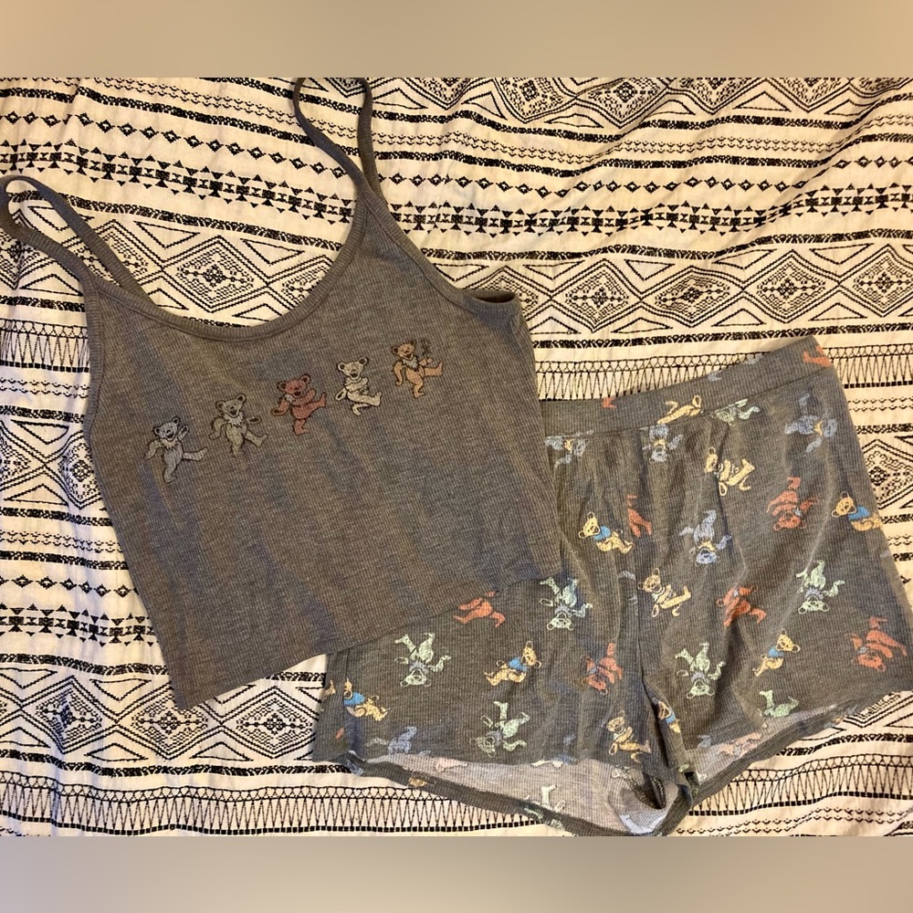 American Eagle Grateful Dead PJ Set Size Large